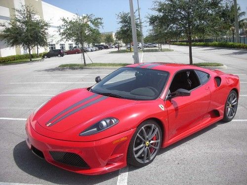 2009 ferrari 430 scuderia suede carbon fiber challenger clean and priced to sell