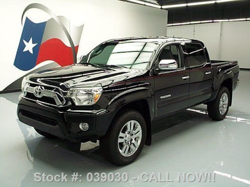 2013 toyota tacoma prerunner double cab limited nav 4k texas direct auto