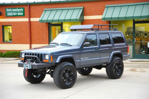 Cherokee xj limited / lifted / new lift, wheels, tries, rack &amp; more / stage 3