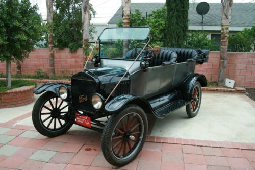 1919 model t touring convertible restored