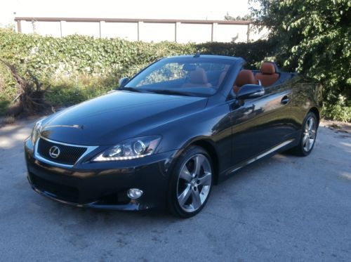 2011 lexus is 350 convertible one owner , excellent condition,  low miles!!
