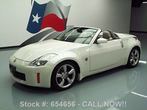 2007 nissan 350z touring roadster auto htd leather 74k texas direct auto