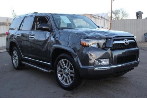 2010 toyota 4runner limited 4wd damaged salvage runs! loaded only 23k miles l@@k