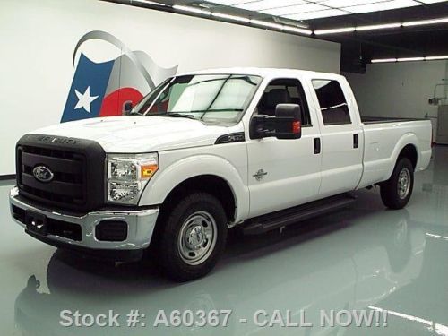 2012 ford f-350 crew diesel long bed 6-pass tow 13k mi texas direct auto