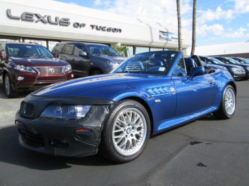 2000 blue automatic leather miles:33k premium pkg convertible