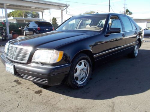 1998 mercedes-benz s320 lwb sedan 4-door 3.2l, no reserve