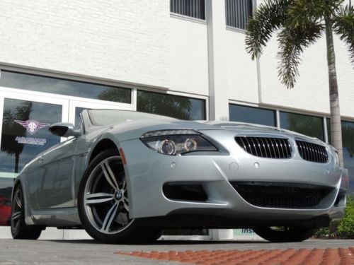 Garage kept m6 cabriolet carbon fiber smg only 23k miles loaded best colors