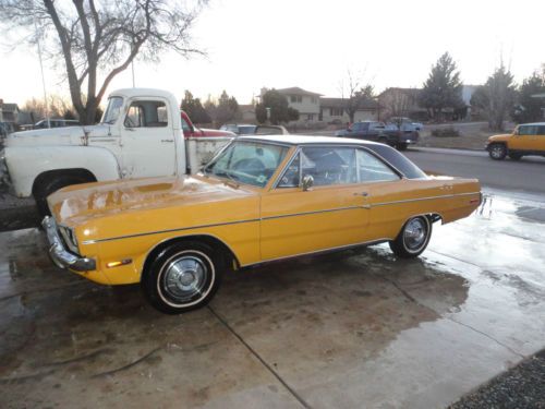 1971 dodge dart swinger mopar v8 318 one owner grandpa&#039;s rust free survivor