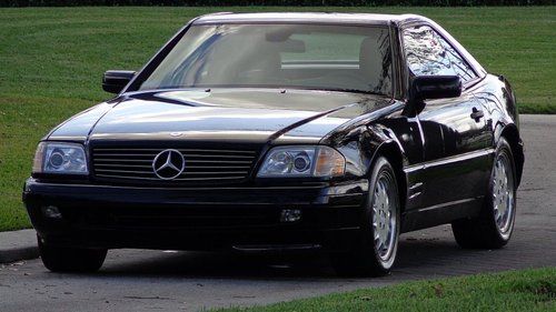 1997 mercedes benz sl320 roadster with 38,000 florida miles selling no reserve