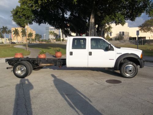 2007 ford f450 dually cab &amp; chassis 4x4 diesel