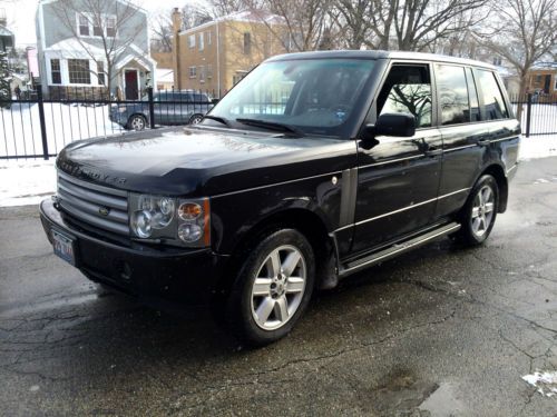 2004 land rover range rover hse 77k miles 3 owner beautiful well maintained