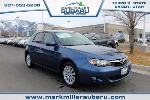 Blue 2.5i certified hatchback 2.5l awd  auto 1 owner sunroof heated seats