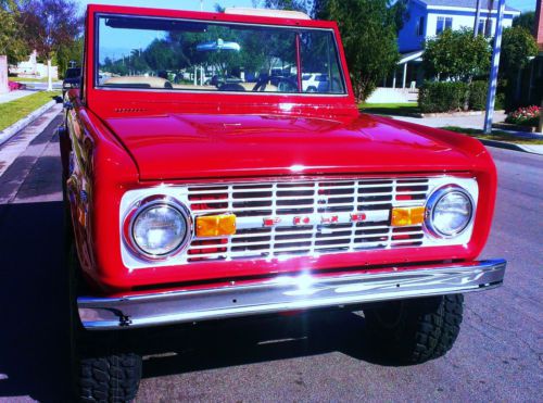 Beautiful retro mod vintage bronco, restore 2014