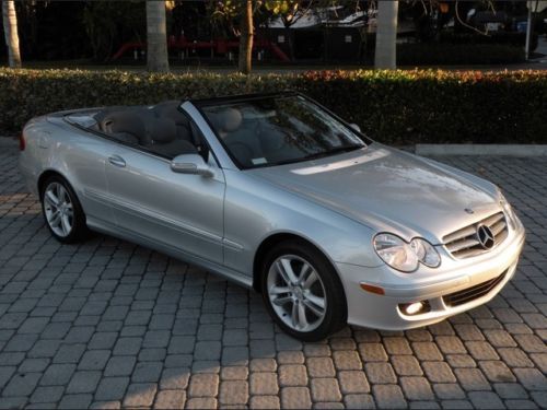 06 clk350 convertible fort myers florida automatic premium package harman/kardon