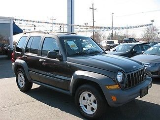 2006 jeep liberty sport automatic four wheel drive 59561 low miles 3.7 v6 clean