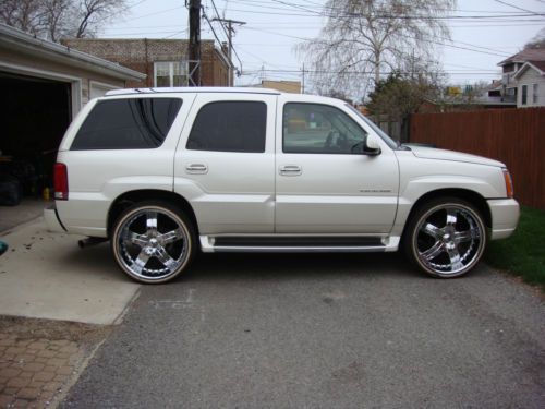 2003 cadillac escalade - complete audio &amp; video upgrade + great deal
