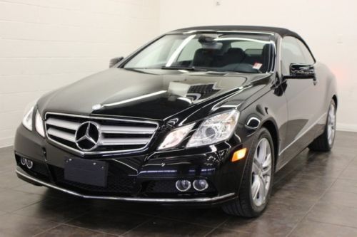 E350 convertible luxury navigation heated leather one owner low milage