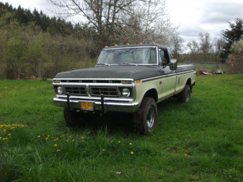 1976 ford f250 4x4 automatic w/power 1973 1974 1975 1977 1978 1979