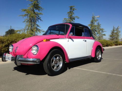 1977 super beetle convertible - pan off restoration
