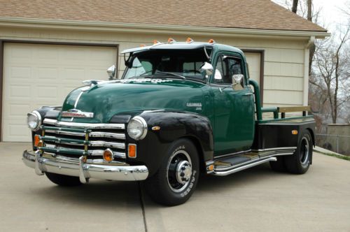1950 chevrolet 3600 flat bed customized truck