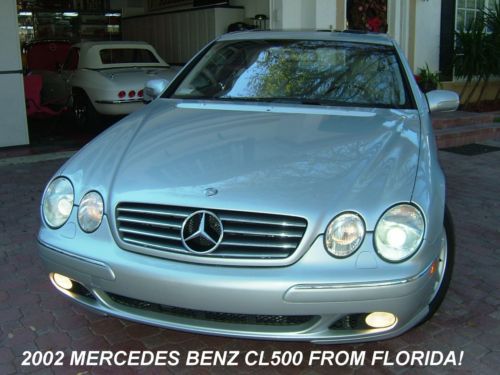2002 mercedes benz cl500 coupe from florida! low miles and like brand new! wow!
