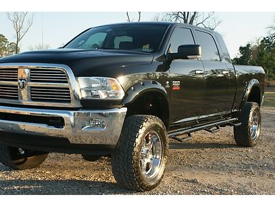 2010 dodge ram 2500 megacab lifted lone star 4x4 turbo diesel.