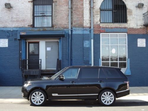 Title in house - 2014 land rover range rover sc lwb - black
