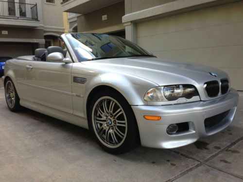 E46 bmw m3 fully loaded convertible dinan tuned smg under warranty!