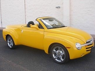 2005 yellow ssr ls, 6-speed, low miles, retractable hardtop, texas, clean carfax