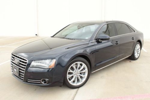 2011 audi a8l, 4 zone climate, bose, 1 owner , loaded, 2.29% wac