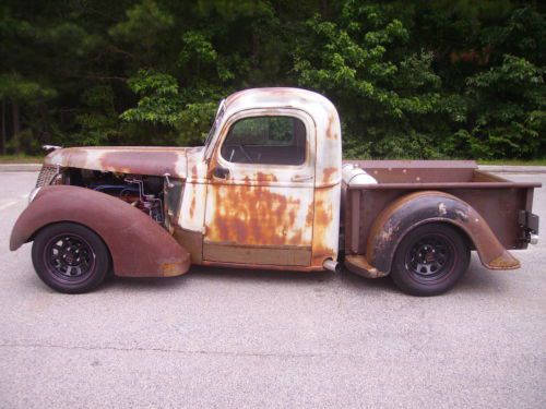 1937 ford truck ratrod drives great toyota truck frame built 350 700r4 trans