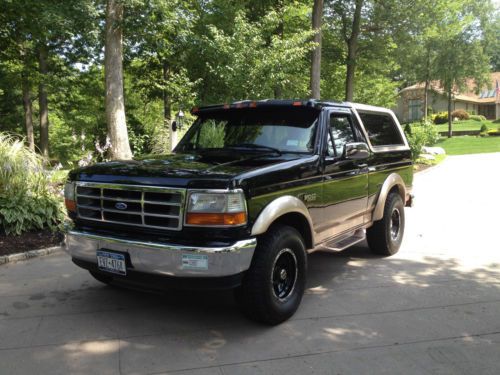 1996 ford bronco eddie bauer edition only 100k mint condition many extras
