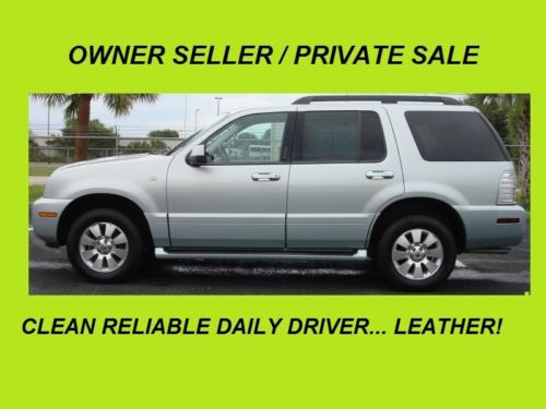 Reliable suv silver black low miles simular to ford explorer &amp; lincoln navigator