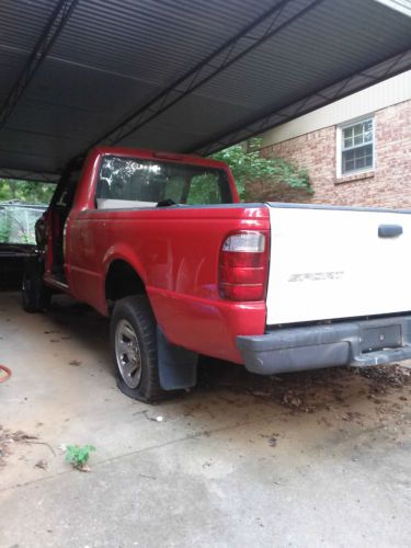02 ford ranger long bed residue no reserve - will sell to highest bidder