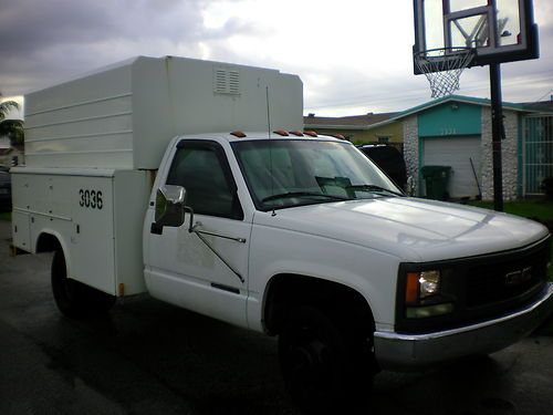 Gmc services utility truck