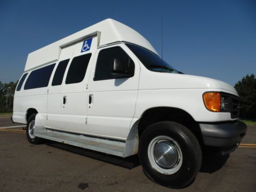 2006 ford e-350 braun handicapped wheel chair lift van in mississippi no reserve