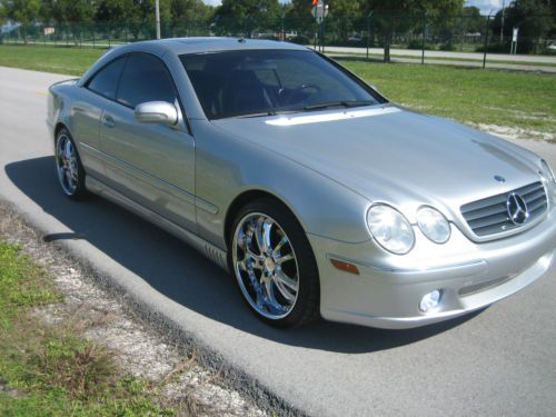 2000 cl500 coupe celebrity owned $43k in extras