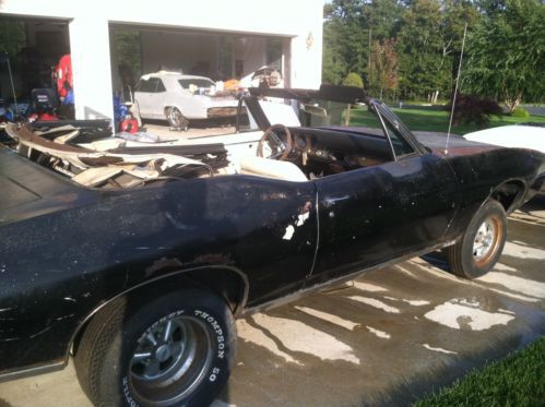 1968 gto lemans clone convertible big block chevy 4 speed project car