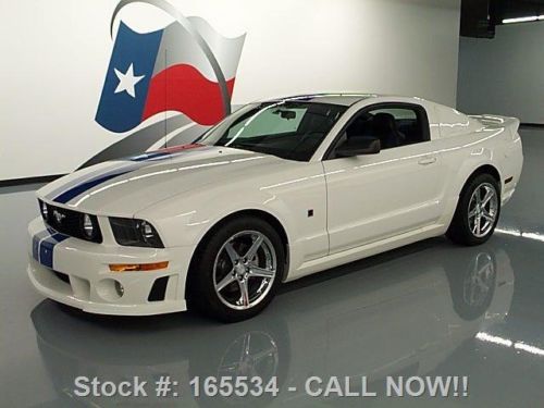 2005 ford mustang roush supercharged 5-spd leather 10k texas direct auto
