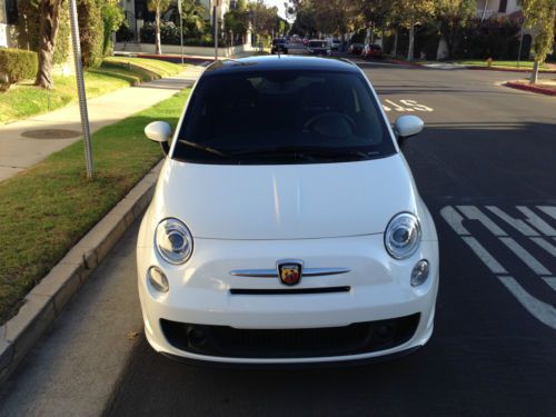 2013 fiat abarth great condition used very little great car!