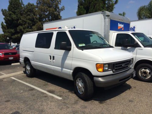 2003 ford e350 cargo van only 74,000 miles!  in south florida now !
