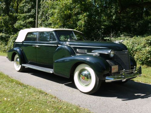1940 cadillac fleetwood series 75 convertible sedan restored