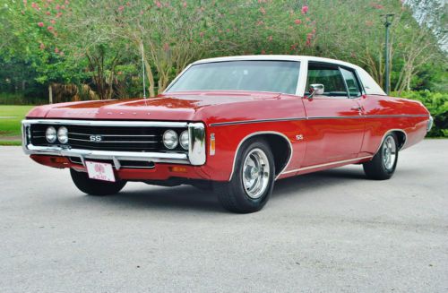Simply breathtaking real deal 1969 chevrolet impala ss matching numbers 427 mint