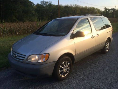 2001 toyota sienna le mini passenger van 5-door 3.0l