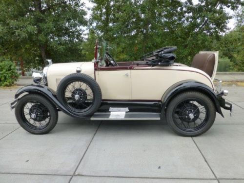 1929 Ford Model A Roadster with Rumble Seat, image 2