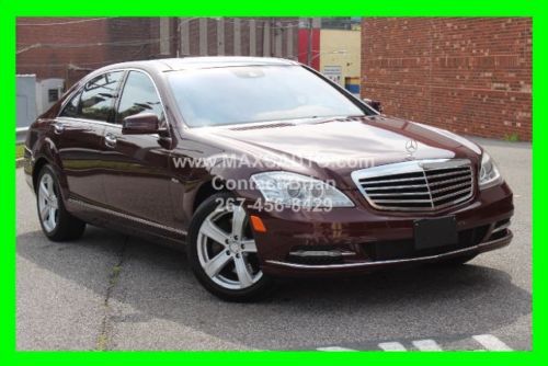 2012 mercedes-benz s-class s550 4-matic leather panoramic roof accident free