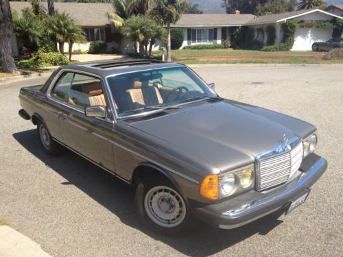 1985 mercedes 300 cd coupe turbo diesel