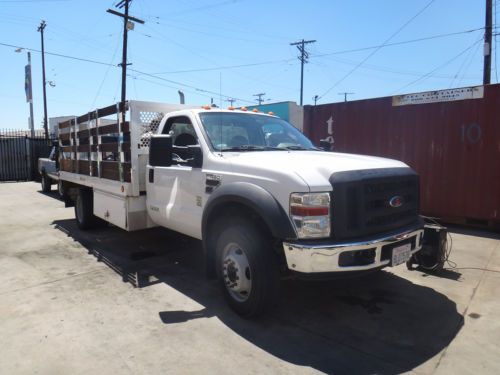 2008 ford f450 xl flatbed with liftgate