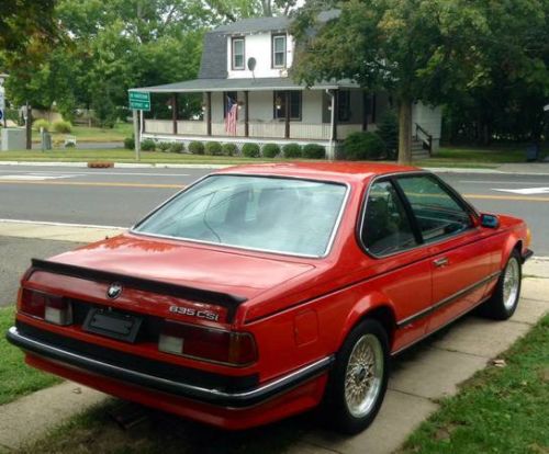 purchase used 1984 bmw 635csi euro model coupe hennarot very rare