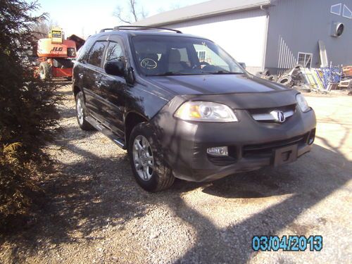 2006 acura mdx touring sport utility 4-door 3.5l,low flood, salvage, repairable,
